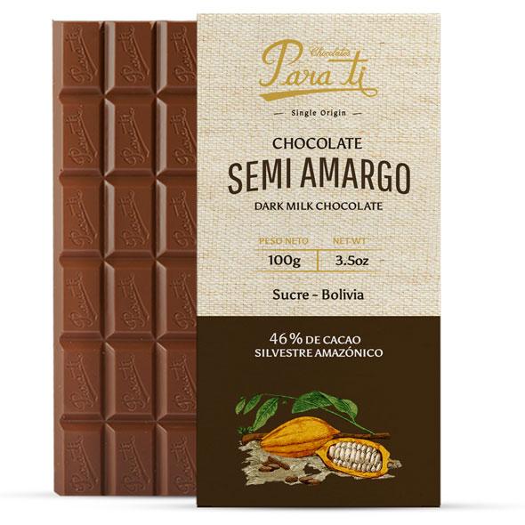 PARA TI TABLETA SEMI AMARGO 100G