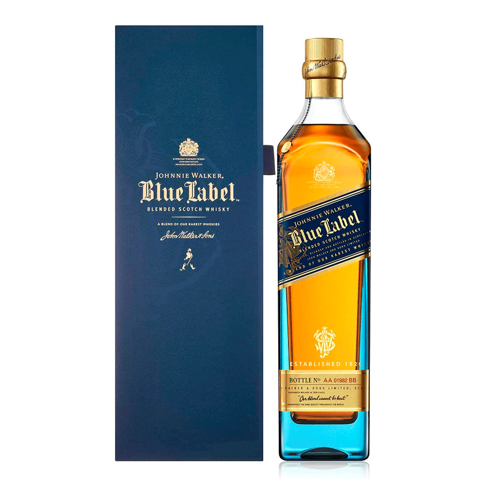 J.W. BLUE LABEL 750 ML.