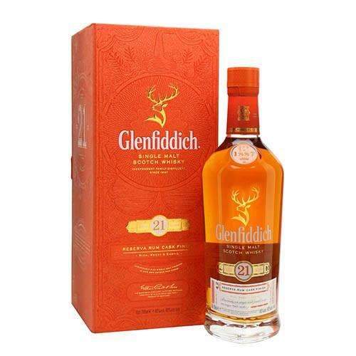 GLENFIDDICH 21 ANOS 700ML