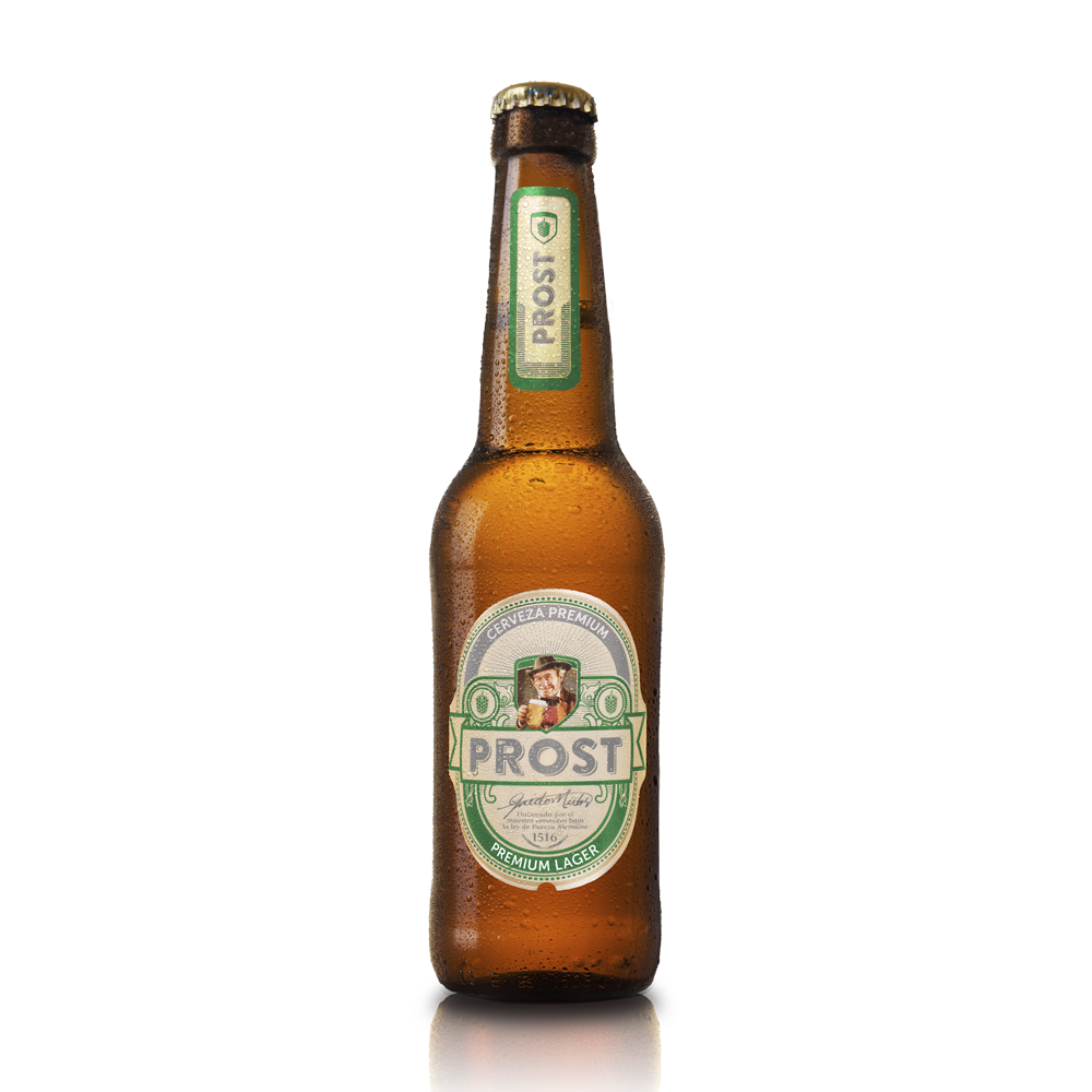 CERVEZA PROST LAGER 330 ML
