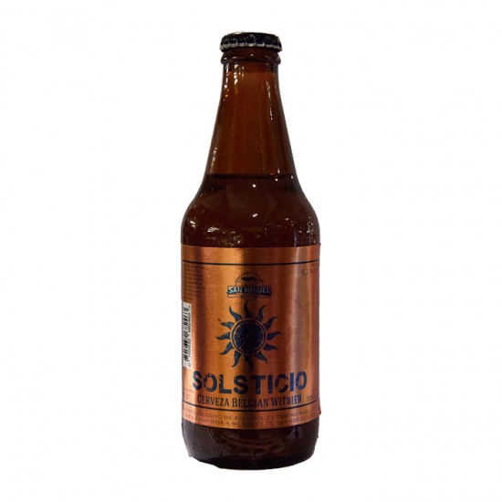 SAN MIGUEL SOLSTICIO BELGIAN WITBIER 330ml
