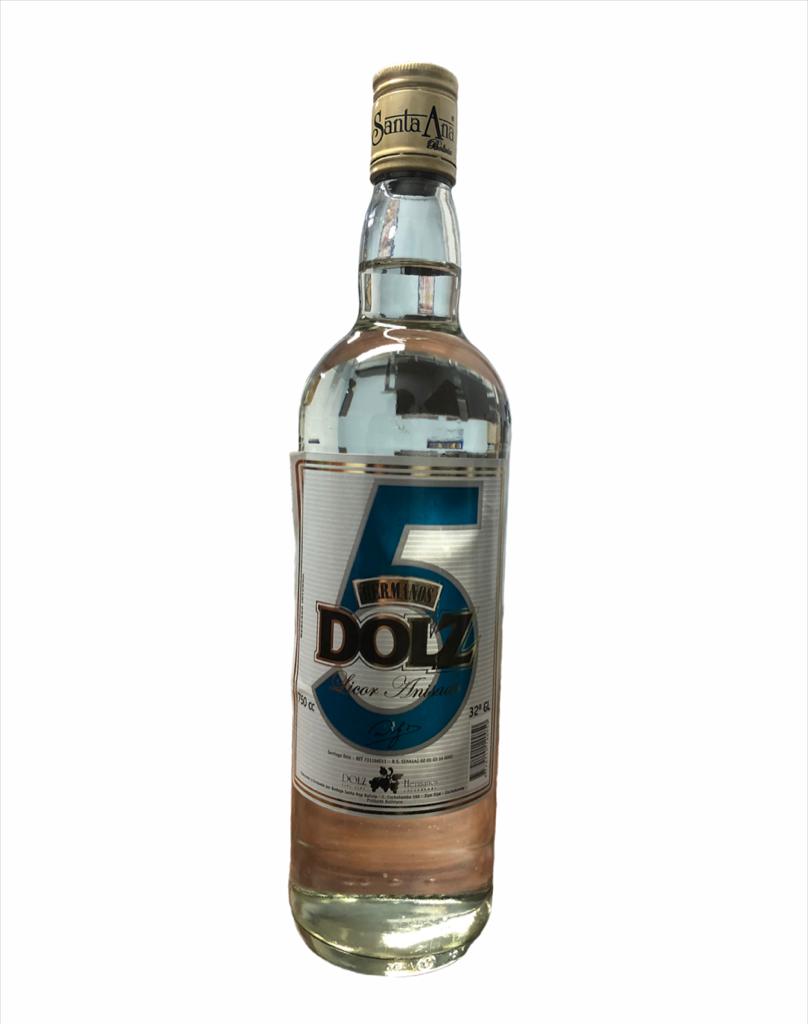DOLZ 5 HERMANOS ANIS 750ML