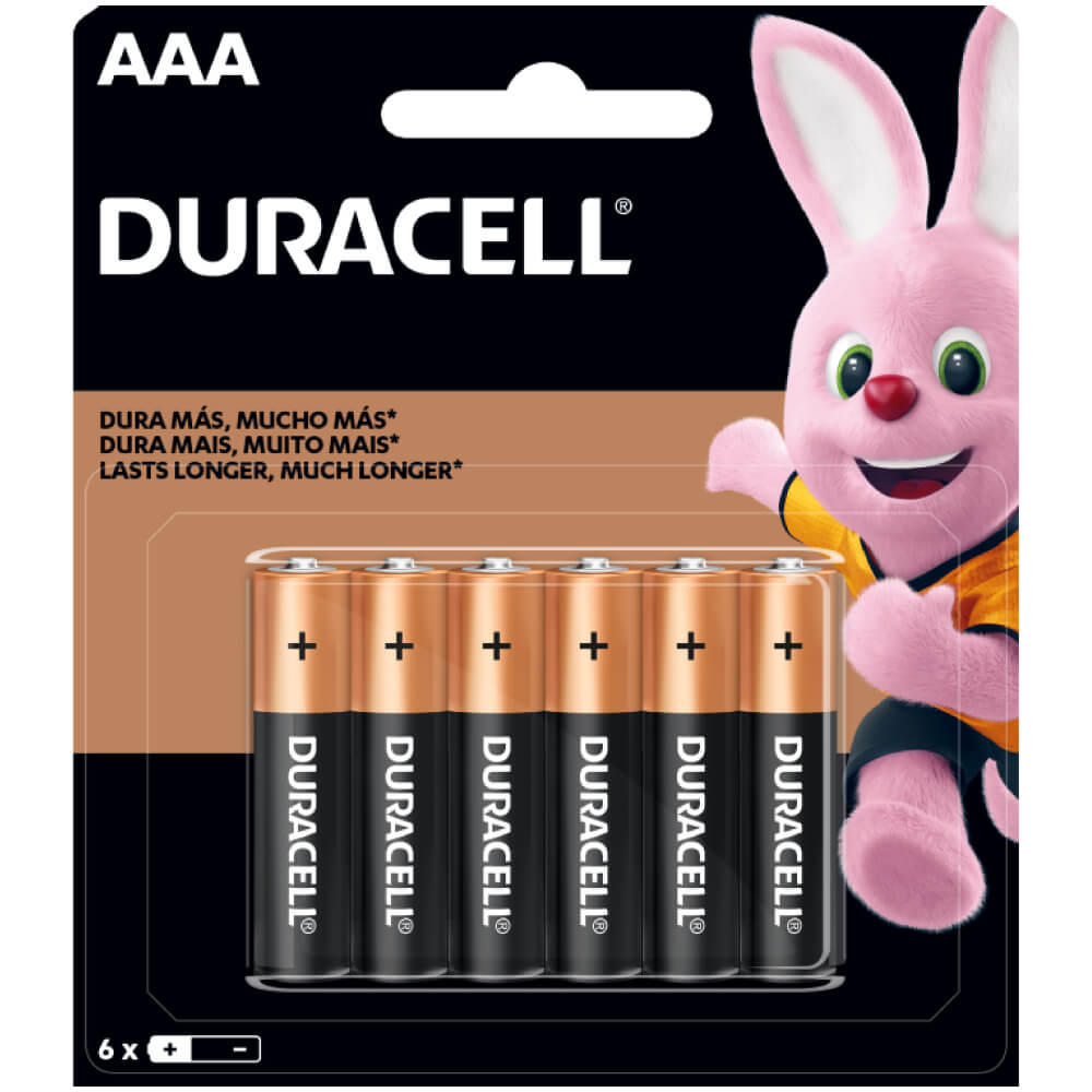DURACELL AAA X 6 PZS