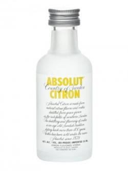 ABSOLUT CITRON MINIATURA