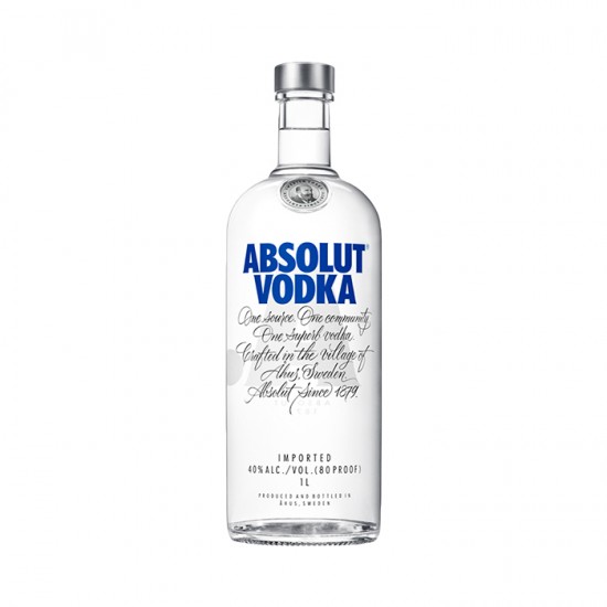 ABSOLUT VODKA 1 LITRO