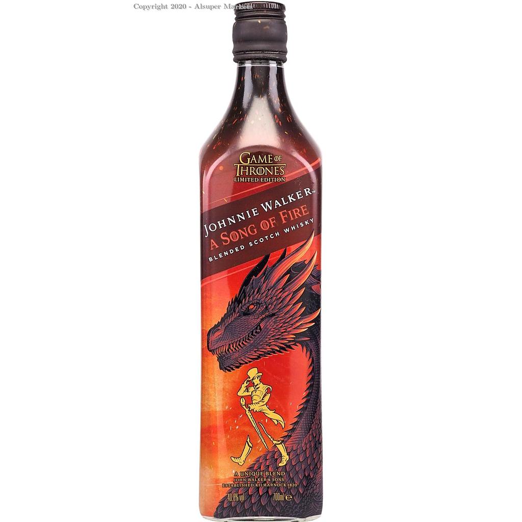 J.W. SONG OF FIRE 750ML
