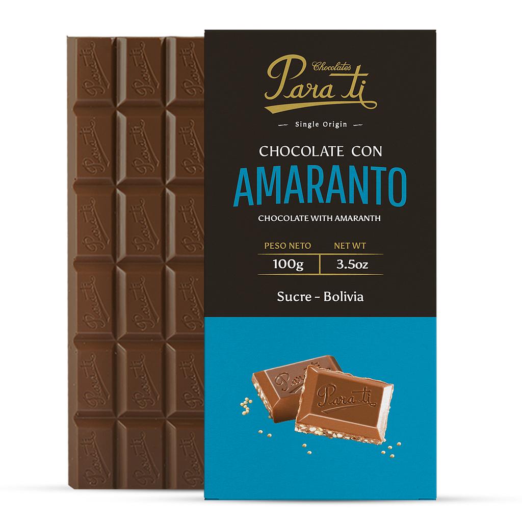 [020011224] PARA TI TABLETA DE AMARANTO 100G