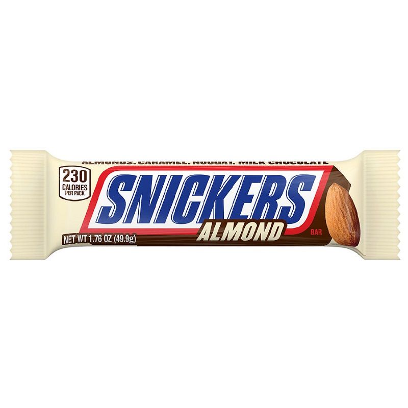 [020010318] SNICKERS ALMOND BARRA 49.9GR