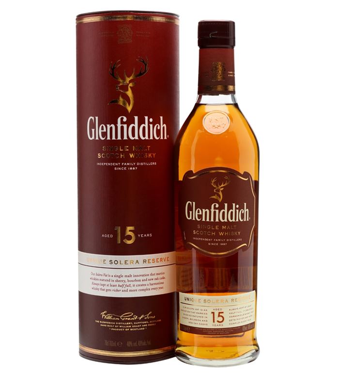 [010180332] GLENFIDDICH 15 ANOS 750 ML