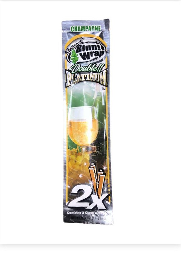 [050050024] BLUNT WRAP CHAMPAGNE X2