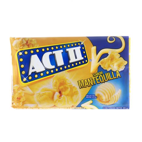 [020030004] ACT II MANTEQUILLA 91 GR.