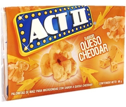 [020030002] ACT II QUESO CHEDDAR 96 GR
