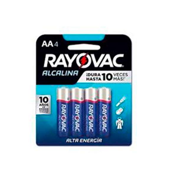 [990990175] RAYOVAC ALCALINA AA 4 PZA