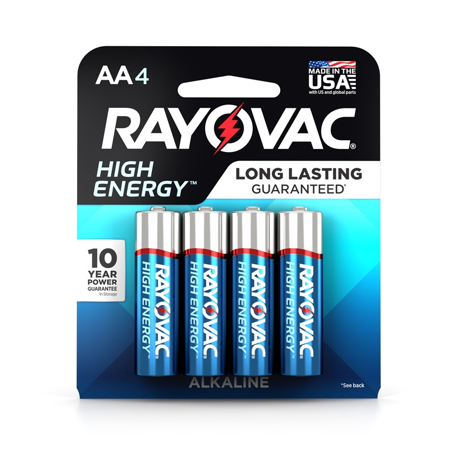 [990990168] RAYOVAC AA 4 PIEZAS