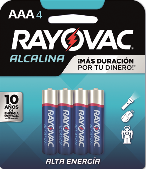 [990990169] RAYOVAC AAA 6 PIEZAS