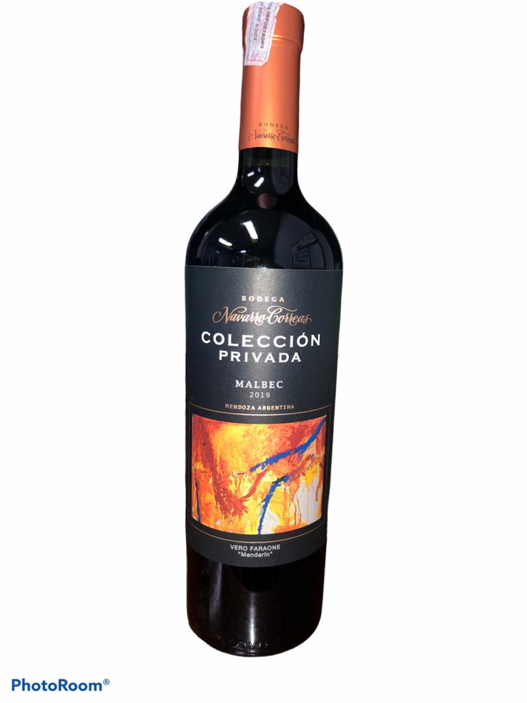 [010190055] NAV. CORREAS MALBEC 750 ML.