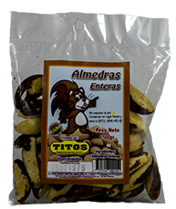 [020030354] TITOS ALMENDRAS ENTERAS 150 GR