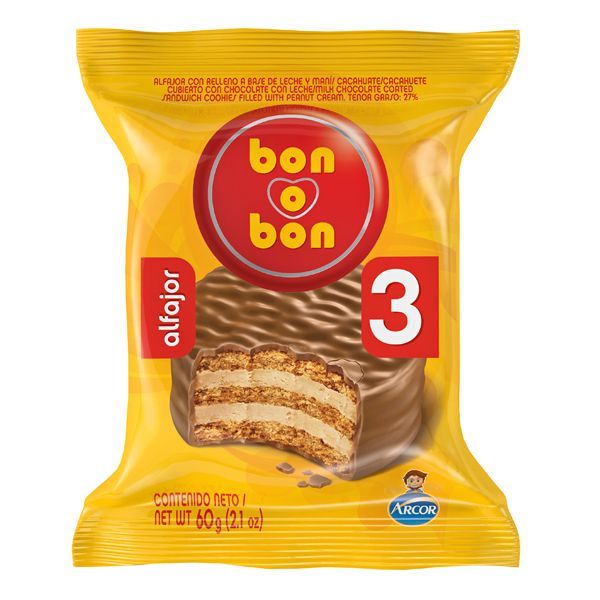 [020011431] BON O BON ALFAJOR 40G