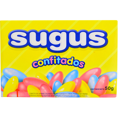 [020050293] SUGUS CONFITADOS CAJ 50 GR