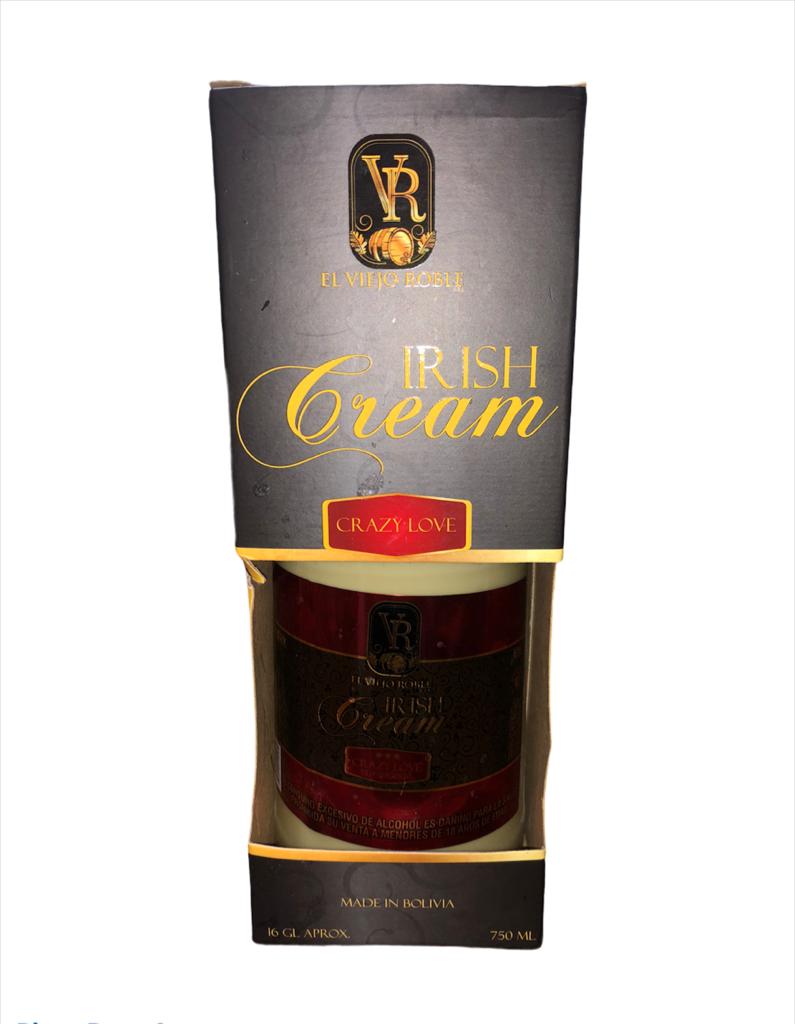 [010170260] VIEJO ROBLE IRISH CREAM CRAZY LOVE 750ML