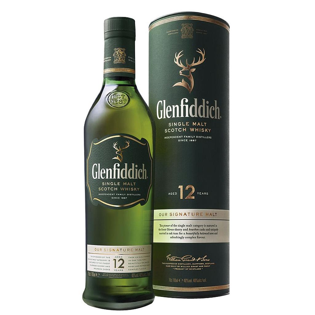 [010180321] GLENFIDDICH 12ANOS 750ML