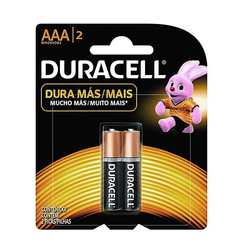 [990990040] DURACELL AAA 2 PZAS