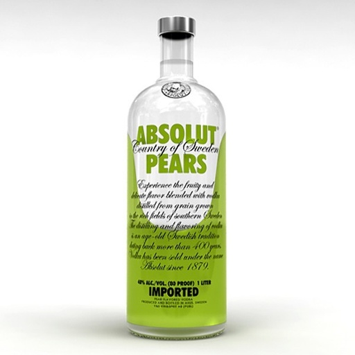 [010020017] ABSOLUT PEARS 1 LITRO