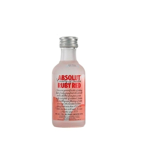 [010020096] ABSOLUT RUBY RED MINIATURA